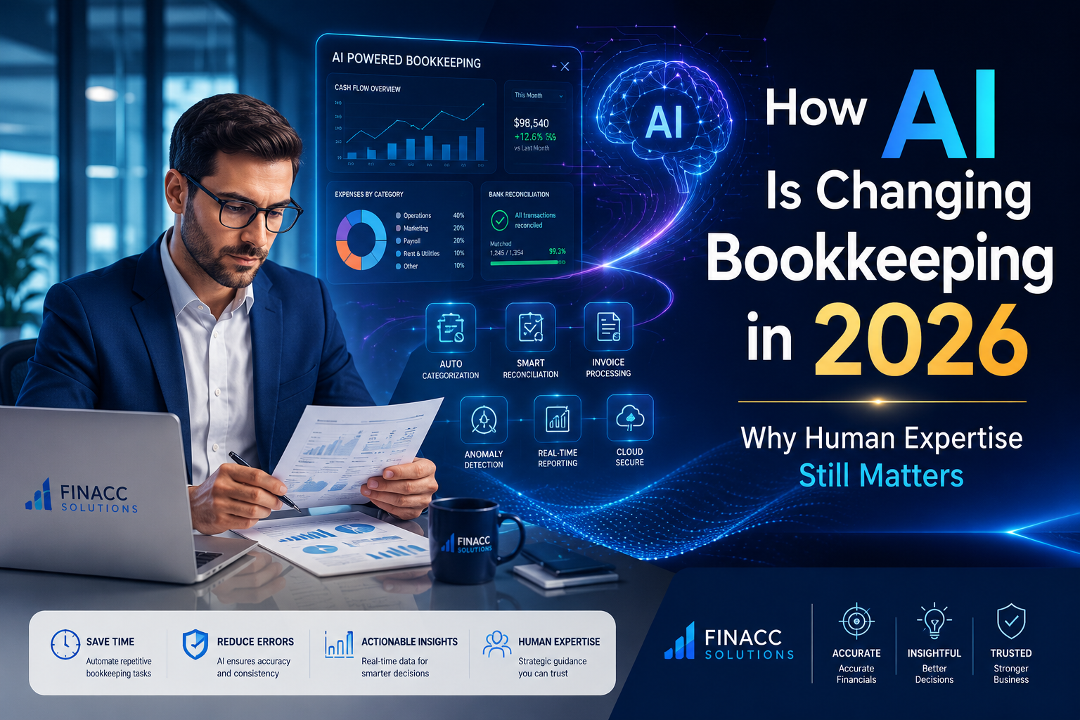 How AI Is Changing Bookkeeping in 2026 (And Why You Still Need a Human Accountant)